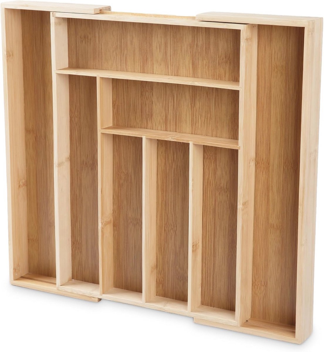 Bamboe Lade Organizer voor Bestek en Keukengerei