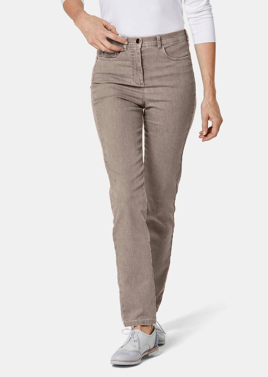 Goldner High stretch jeans Damesjeans Slim Fit LOUISA met stretch