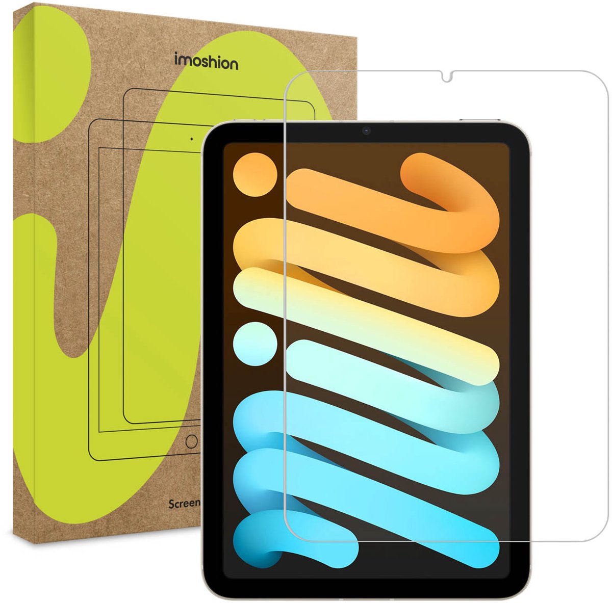 imoshion Tablet Screenprotector - Geschikt voor iPad Mini 6 (2021) - Gehard Glas