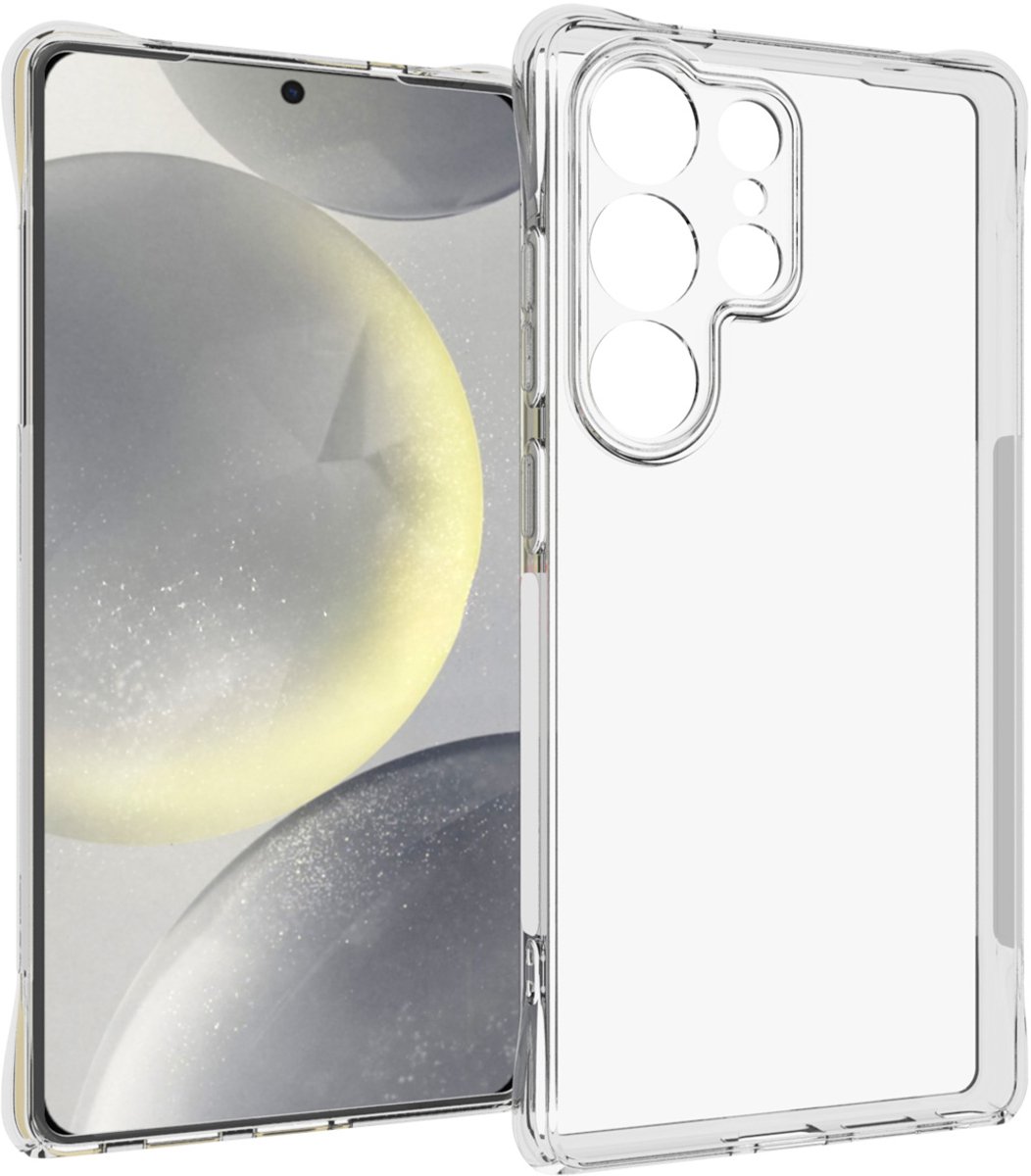 imoshion Hoesje - Geschikt voor Samsung Galaxy S25 Ultra - Shockproof Case - Transparant
