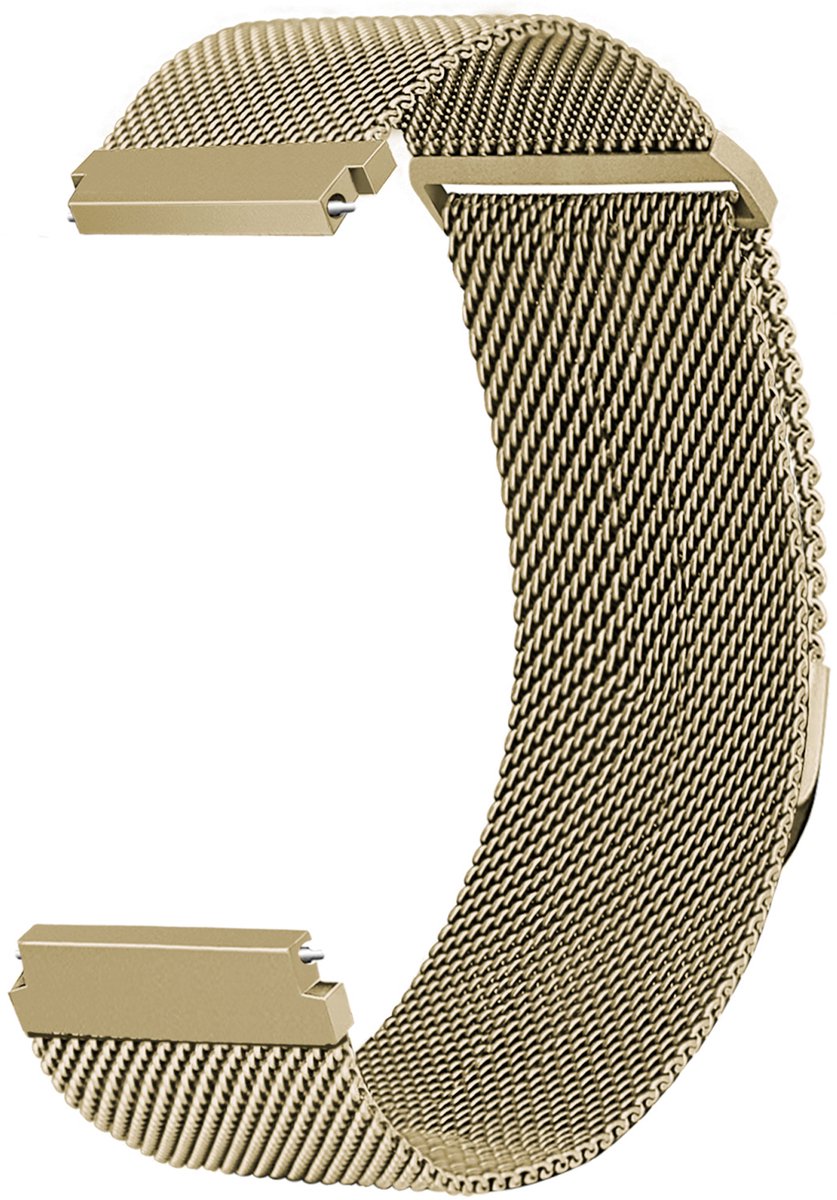 imoshion Milanees magnetisch bandje - Universeel 20 mm aansluiting - Maat S - Champagne Gold