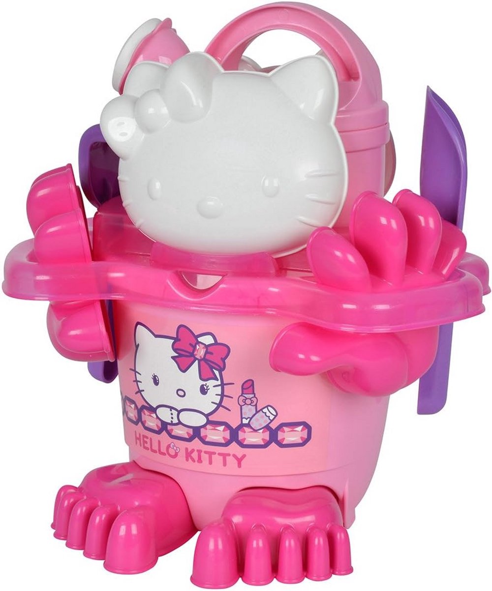 Zandbakset met Voetjes en Hello Kitty Thema