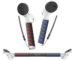 Extensible 3 in 1 Controller Grip voor Quest 3 - Lange Armen voor Gorilla Tag en Beat Saber