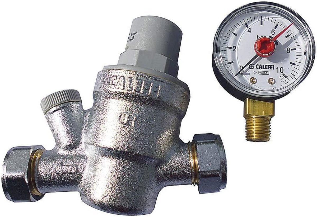 Drukregelklep 15mm met Gauge voor optimale drukbeheersing