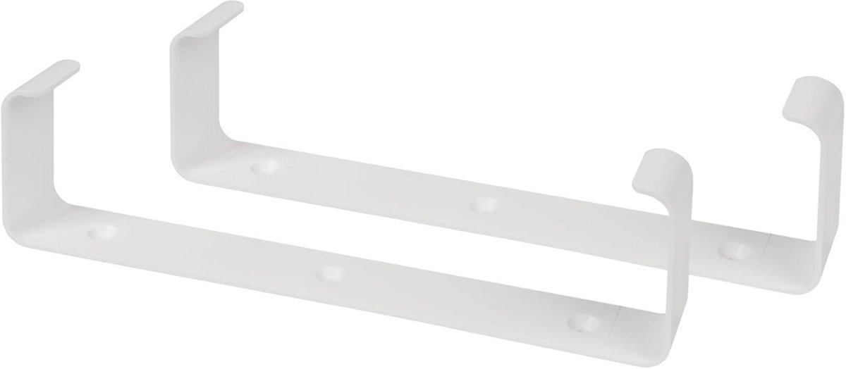 220 x 55 mm Wandmontage kunststof steun voor ventilatiekanalen – Ideaal voor luchtbehandeling en binnen ventilatiesystemen