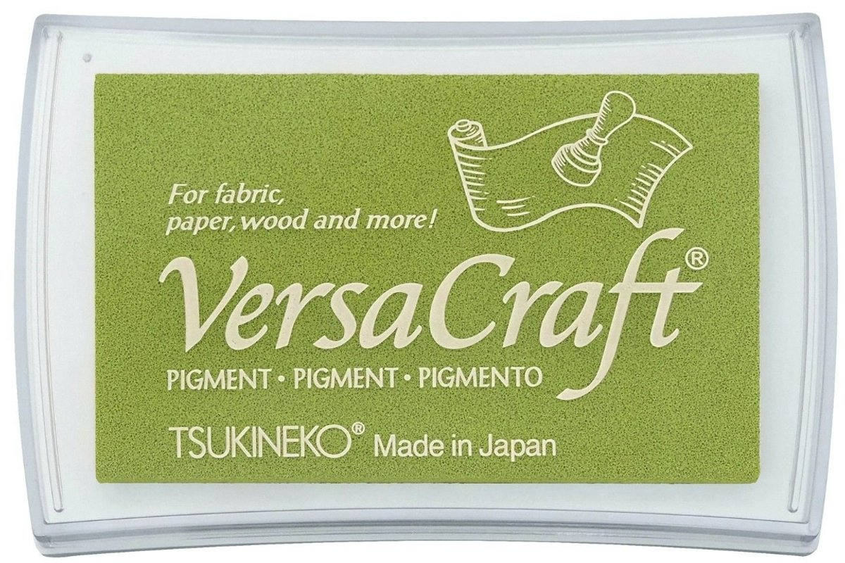 VersaCraft inkpad wasabi
