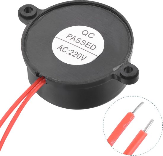 Elektronische Zoemer 220 V - Sirene Alarm voor Buiten - 80 dB — afbeelding 2