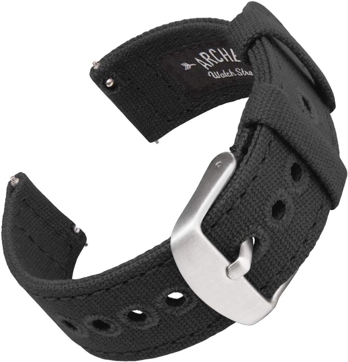 Canvas Quick Release Watch Straps - Vintage Inspired