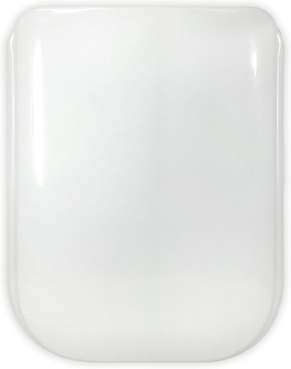 Witte Toiletzitting Compatibel met GALA 2000, TONCA en CONCA – Eenvoudige Installatie en Duurzaam – 44 x 34 x 4 cm