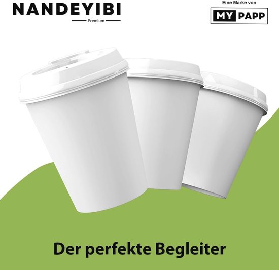 200 stuks. Bekers voor warme en koude dranken, wit, karton gecoat, 200 ml. Deze hittebestendige papieren beker kan zowel als warme drankbekers - als voor koude dranken worden gebruikt. — afbeelding 4
