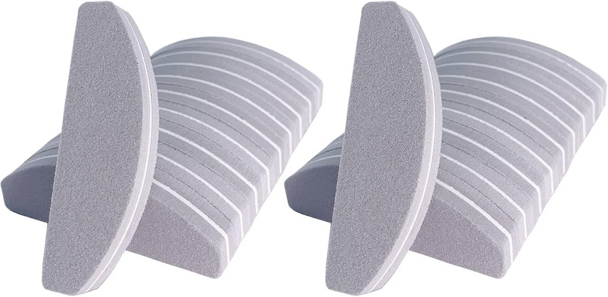 20 stuks Dubbelzijdige Nagelvijlen en Buffers 100/180 Grit