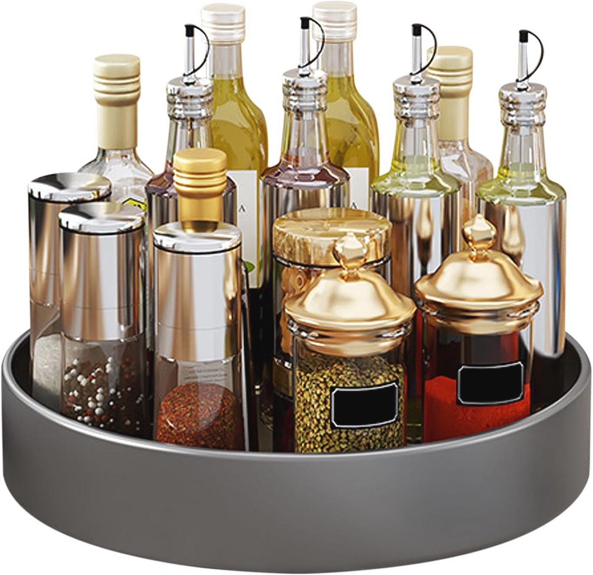 Multifunctioneel Draaiplateau 32 cm - Organize Keuken, Badkamer en Woonkamer