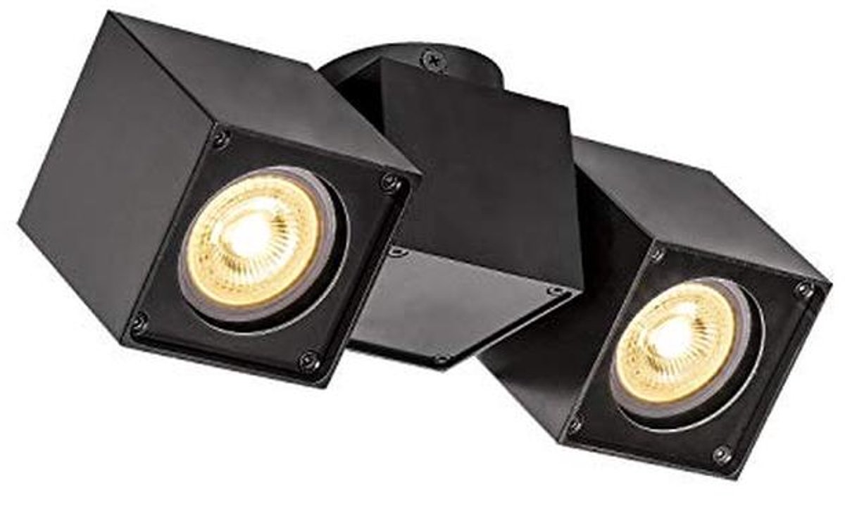 Wand- en plafondverlichting voor binnen - GU10 50W zwart