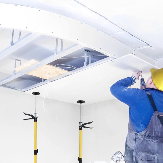 Verstelbare telescopische steunstang - 2 stuks, 11,81 tot 23,23 inch, 40 kg capaciteit — afbeelding 2