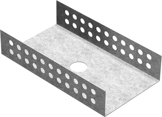 Montagehulp U-vorm - 4 stuks | Voor Bouwpanelen | Gegalvaniseerd Metaal