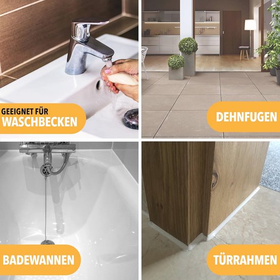 Siliconen Verwijderaar en Voegenschraper - 5-in-1 Gereedschap voor Badkamer en Tegels — afbeelding 2