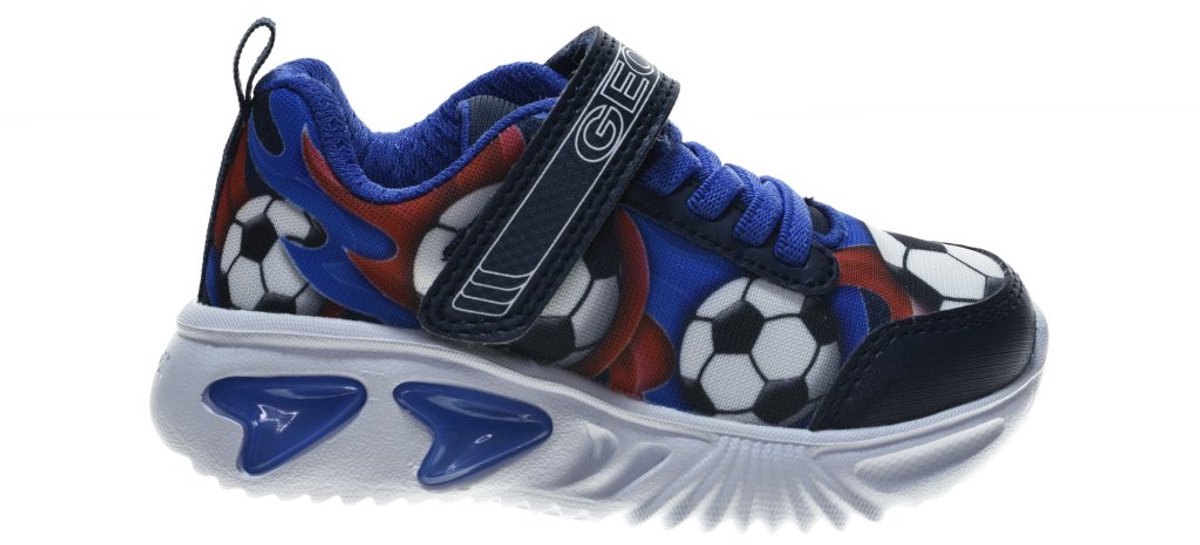 Geox Lichtjesschoenen Voetbal Blauw maat 32