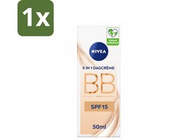 NIVEA - Essentials BB Crème Light - BB Crème - SPF 15 - Hydrateert & Camoufleert - 50 ml - 1 stuk