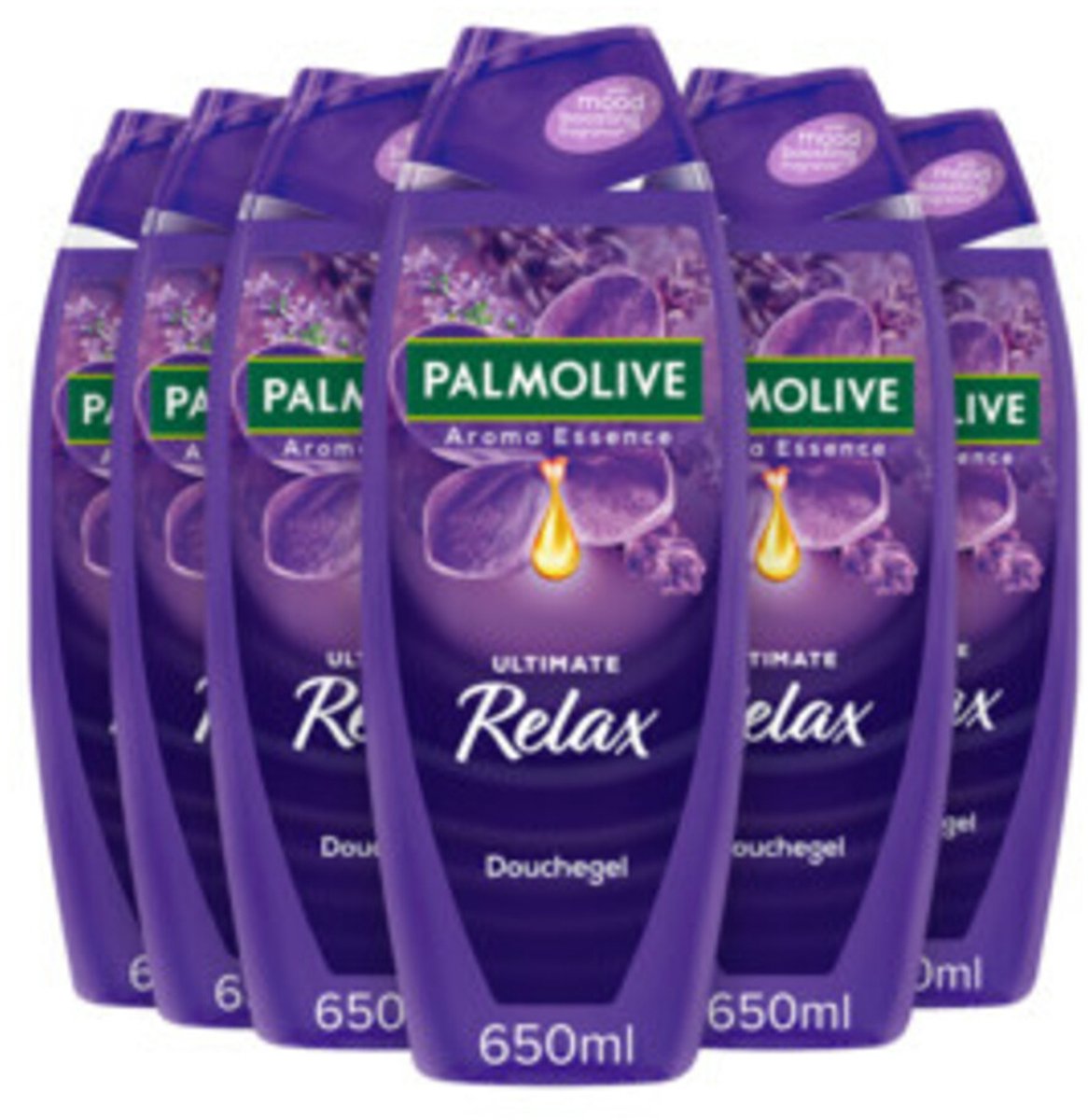 Palmolive Douchegel Aroma Essence Ultimate Relax - 6 x 650 ml - Voordeelverpakking