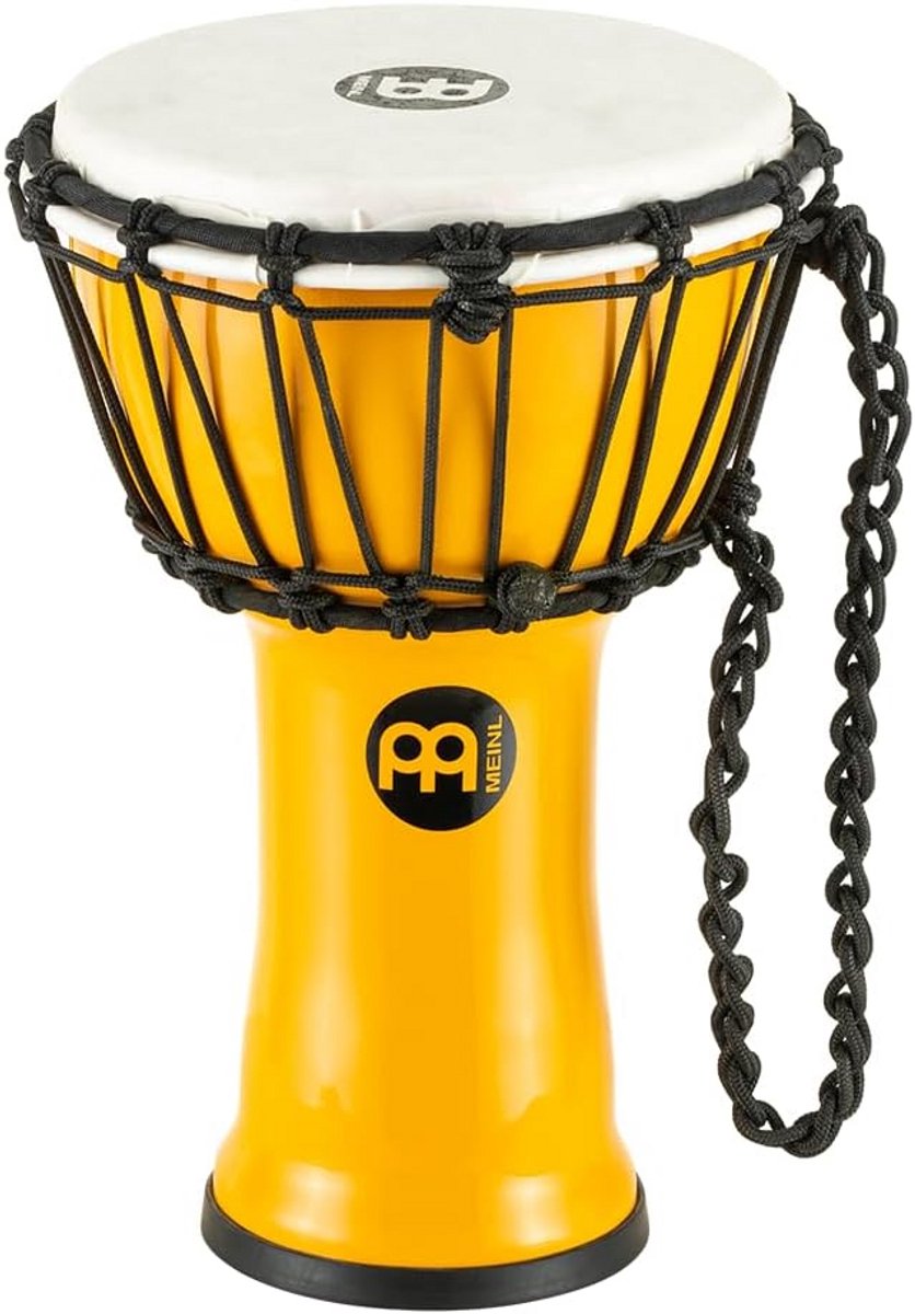 Djembe Trommel Geel - Ideaal voor Beginners en Gevorderden