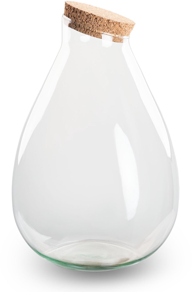 Terrarium with cork - Drop XL - Closed terrarium ↑ 37 cm