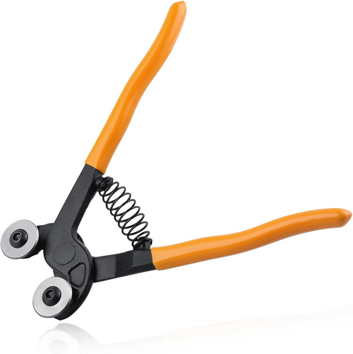 Glazen tegeltang 7,4 inch voor mozaïeken en keramische tegels met softgrip handgrepen