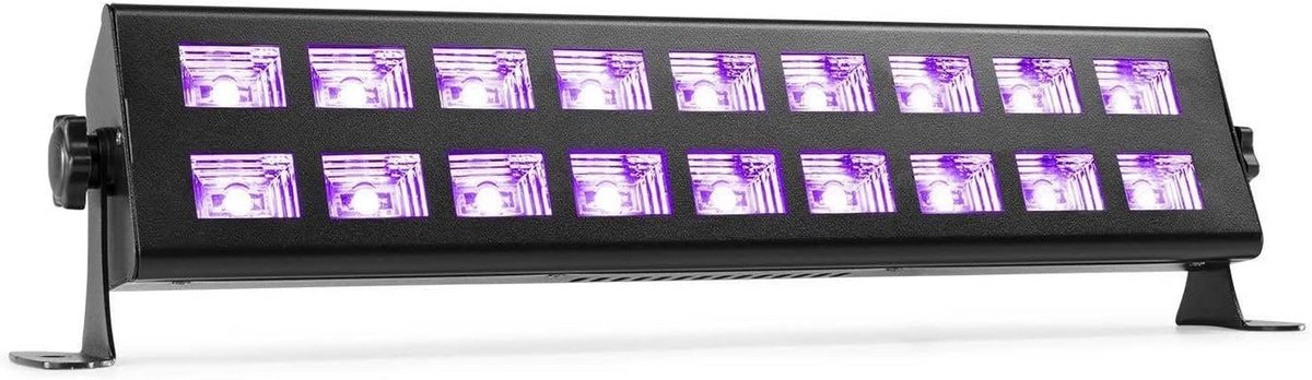 Krachtige UV LED Blacklight Bar met 18 3W Diodes voor Evenementen