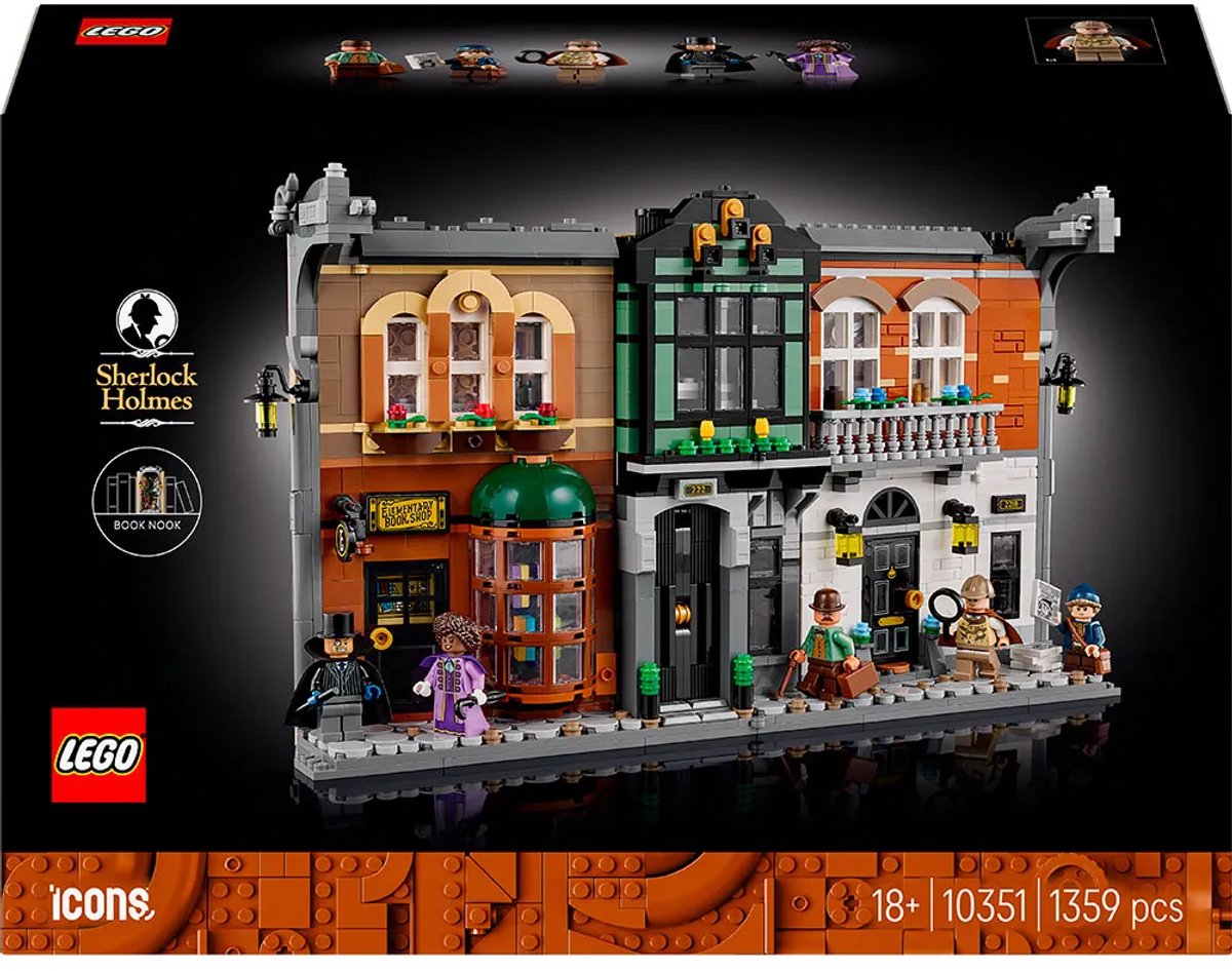LEGO® Icons Boekensteun: Sherlock Holmes, Bouwset - 10351 — afbeelding 18