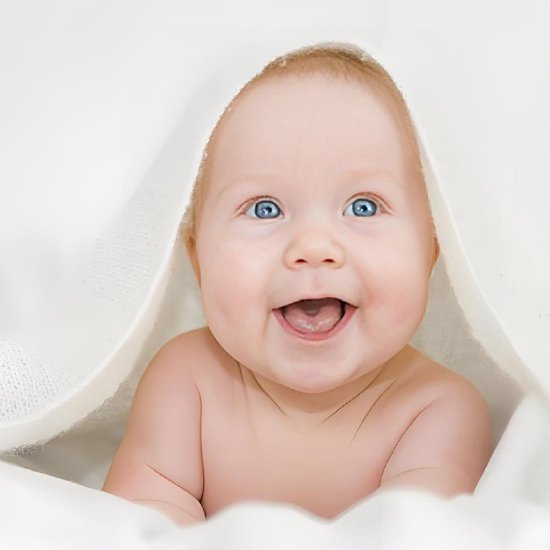 3-Pack Baby Baddoeken met Capuchon 80x80 cm - Zacht en Absorberend van Merkloos — afbeelding 3