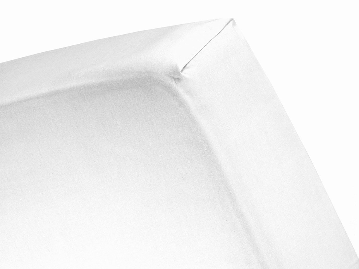 YOON molton katoen Wit - 90x210 cm - 100% katoen - matras en topmatras