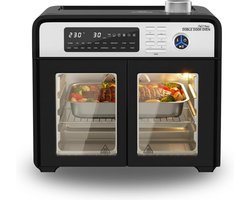 Multifunctionele Heteluchtoven en Frituur met Draaispies en LCD-Scherm