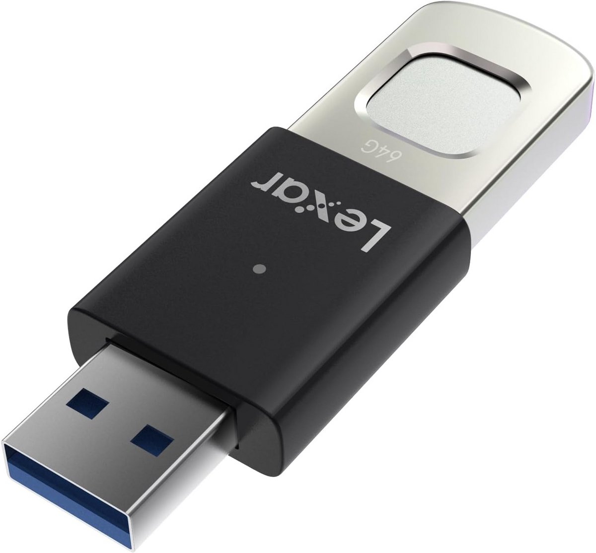 USB 3.0 Flash Drive 64GB met Vingerafdrukbeveiliging - Hoge Snelheid tot 300MB/s