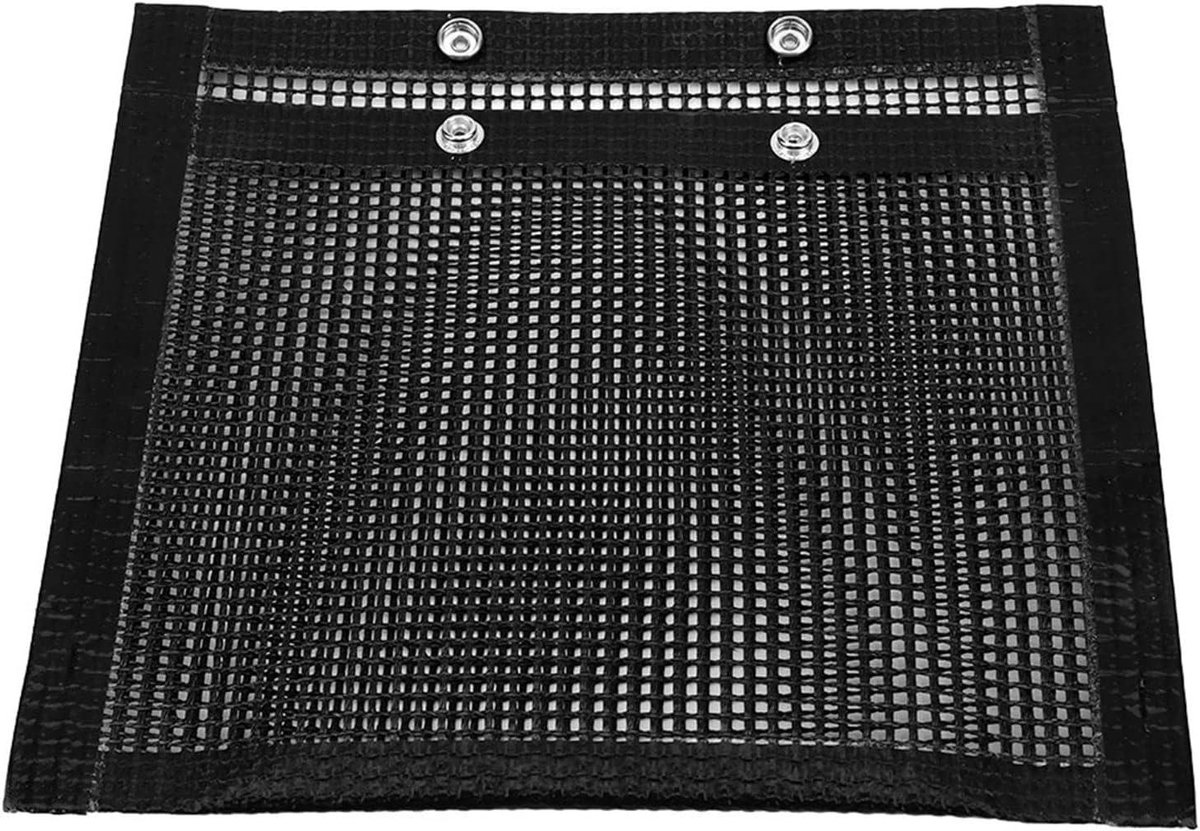 Grill mesh tas voor barbecueën - hittebestendig, non-stick, outdoor kookaccessoire.