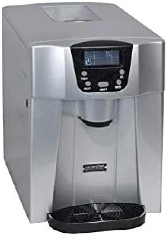 HOMCOM IJsblokjesmachine, 12 kg in 24 uur, zelfreinigende ijsmachine HOMCOM IJsblokjesmachine, 12 kg in 24 uur, zelfreinigende ijsmachine