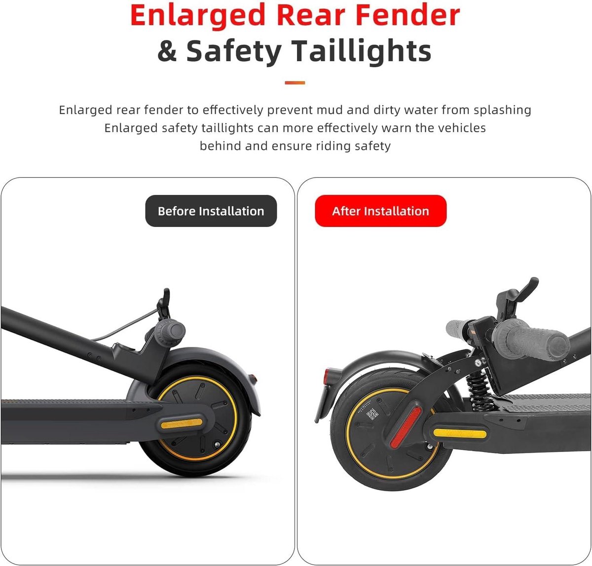 Cosensi Ninebot Max G30 Schokdemperset Achterbumper en - Cosensi - €204,99