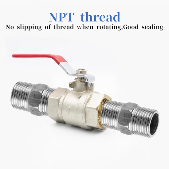Slangaansluiting, 1/2 inch, 2 stuks, dubbele nippel, 1/2 inch verlengstuk, doucheslang, adapter, roestvrij staal, dubbele nippel, 1/2 inch, dubbele nippel, schroefdraadfitting voor tuin en badkamer Slangaansluiting, 1/2 inch, 2 stuks, dubbele nippel, 1/2 inch verlengstuk, doucheslang, adapter, roestvrij staal, dubbele nippel, 1/2 inch, dubbele nippel, schroefdraadfitting voor tuin en badkamer