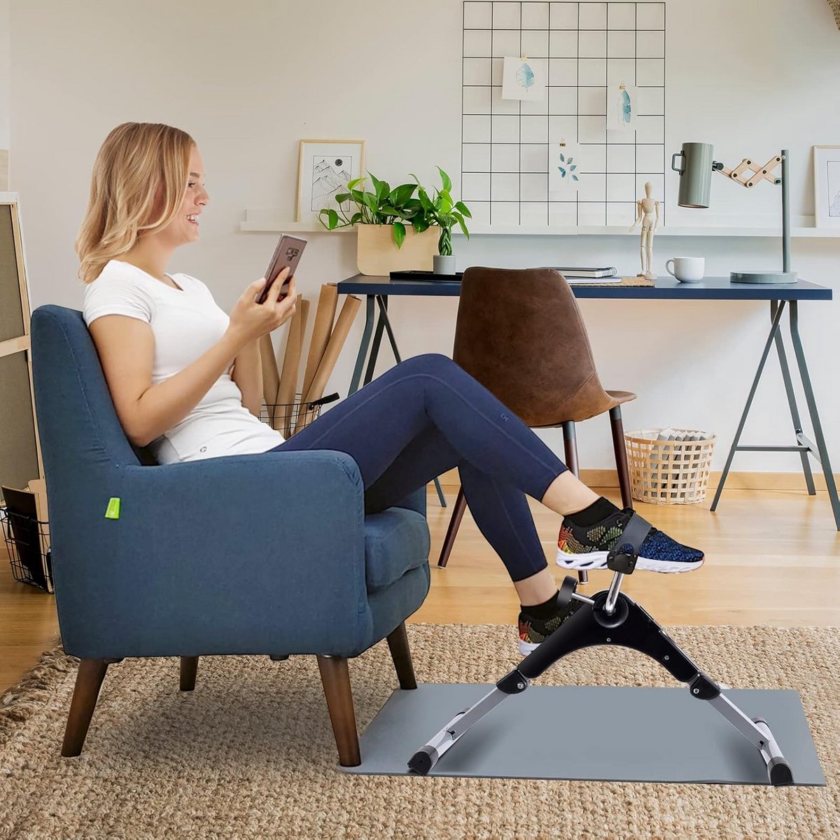 Compacte Mini Hometrainer met Verstelbare Weerstand - afbeelding 2