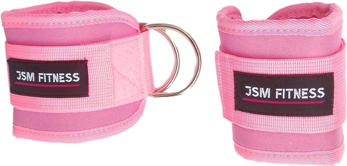 Stunq® Voetlussen voor het trekken van kabels, voetboeien voor het trekken van kabels voor fitnesstraining om de been- en heupspieren op de kabelmachine te isoleren - 2 stuks