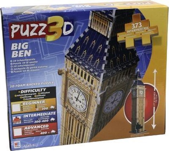 kassa maximaliseren Arabisch Puzzel MB 3D Big Ben | bol.com