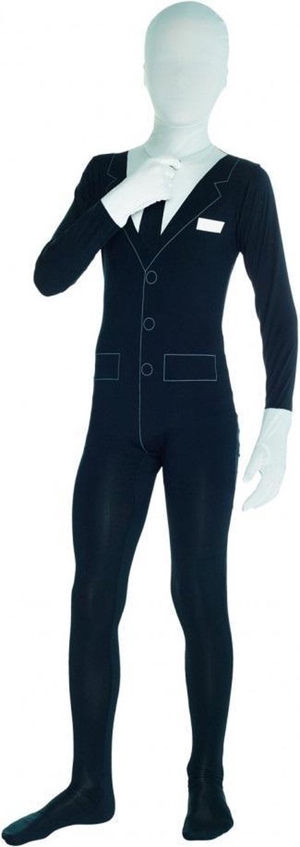 Morphsuit Slenderman Kind - Maat S