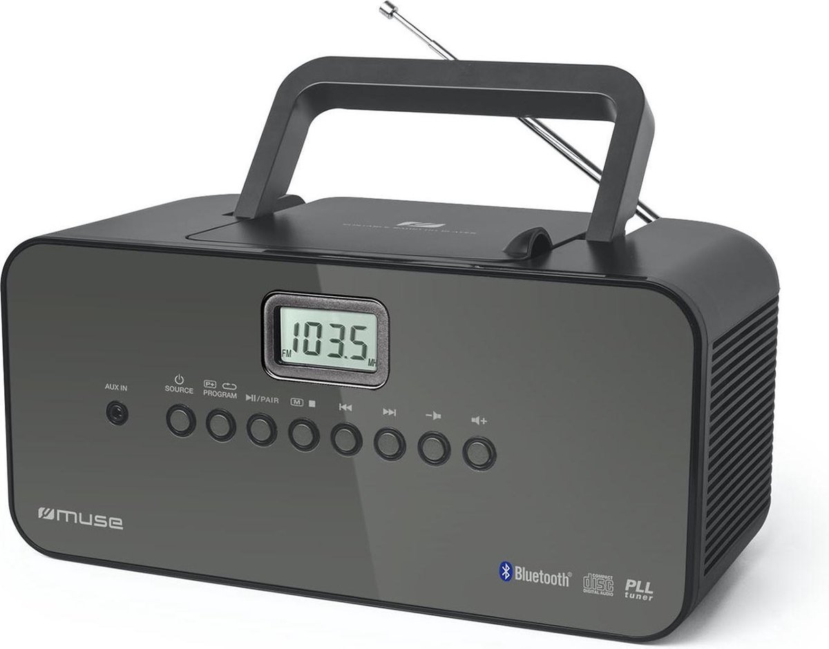 Muse M-22BT - Draagbare radio/CD-speler met bluetooth