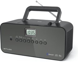 Muse M-22BT - Draagbare radio/CD-speler met bluetooth