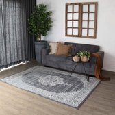 Vintage Vloerkleed Numisma - Joy de Vivre - grijs 140x200 cm