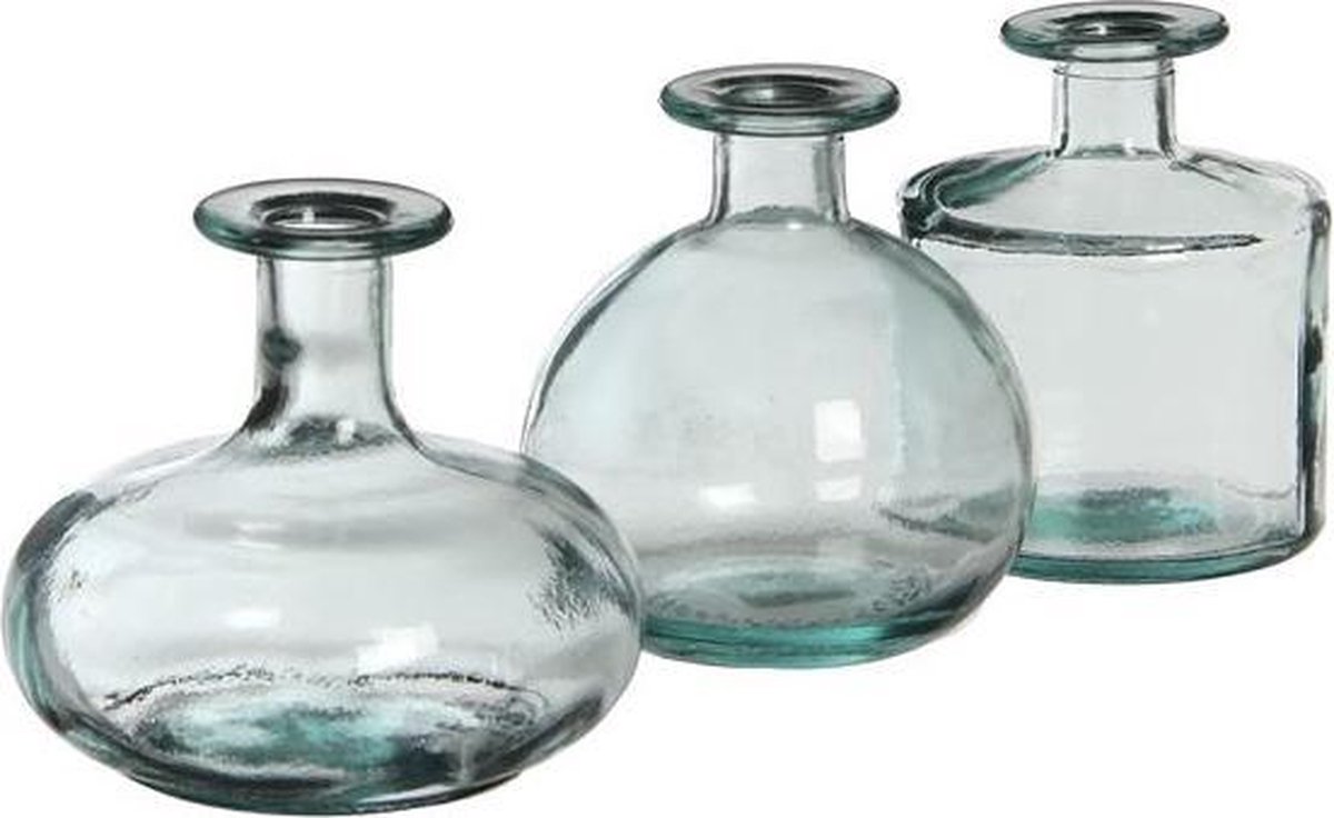 Fles Mica Decorations Simone Kristal 14 x 12 cm