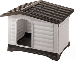 Ferplast Dogvilla 110 Hondenhok - Grijs - 111 x 84 x 79 cm