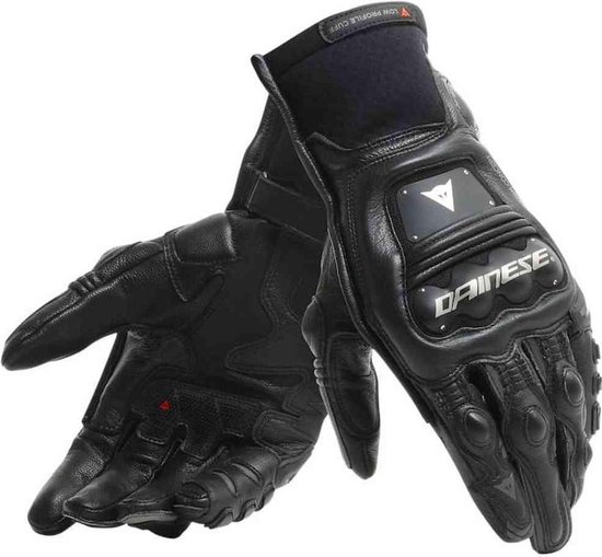 DAINESE STEEL-PRO IN BLACK ANTHRACITE GLOVES XXL - Maat 2XL - Handschoen