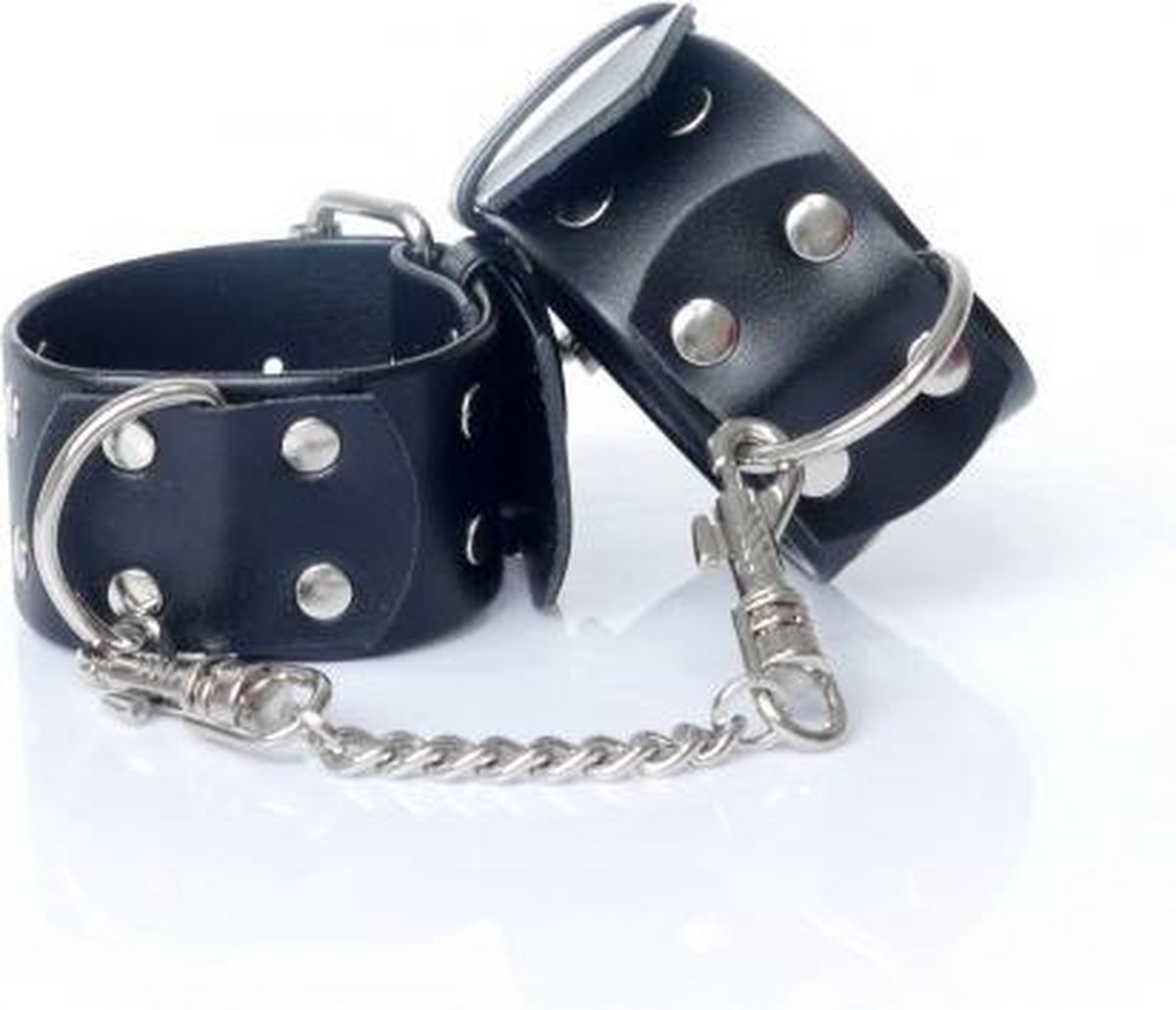 Goedkoopste Bossoftoys - Fetish - Handboeien - BDSM - Wristcuffs - Bondageset - 2 CM