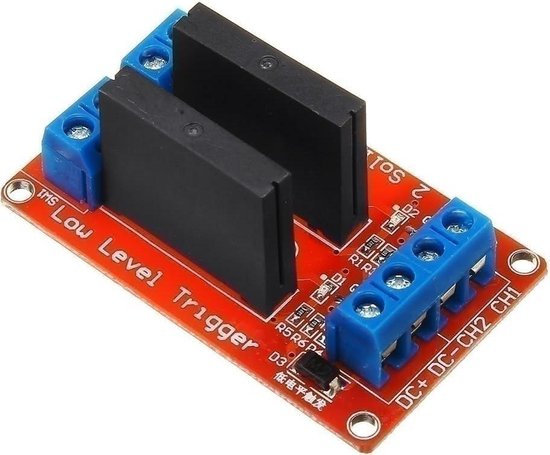 Twee-weg Solid State Relay Module voor Arduino | bol.com