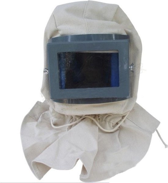 Beschermende veiligheid op het volle grond Zandstraal zandstralen Masker  Helm Zandstralen | bol