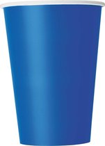 Unique Feestbekers Donkerblauw 355 Ml 10 Stuks
